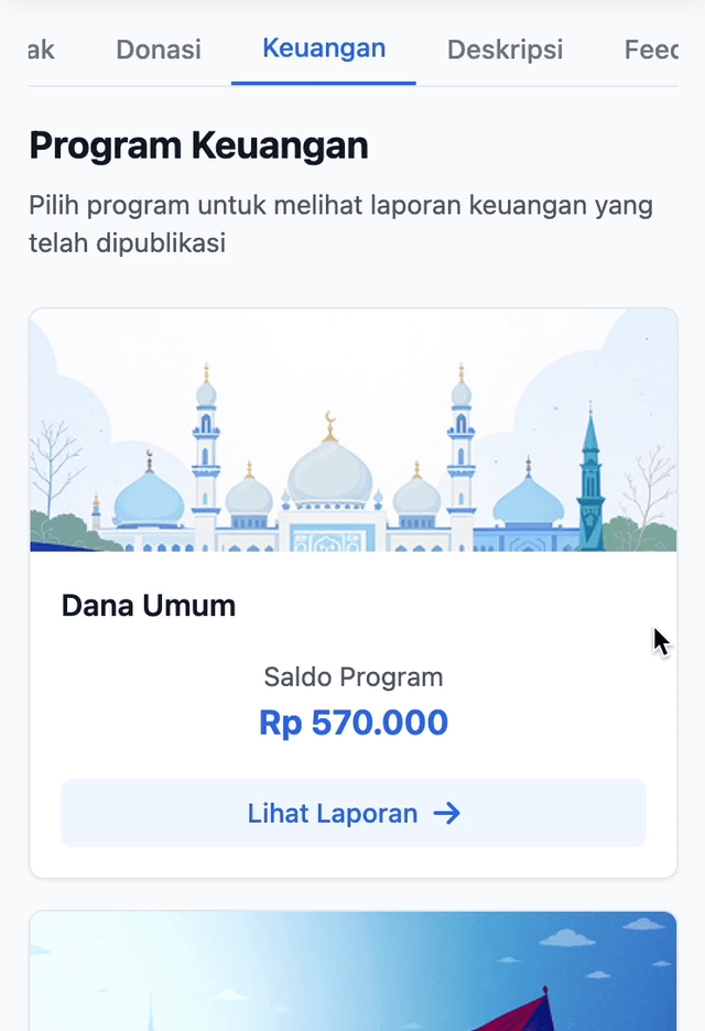 Lihat Manfaat Donasimu